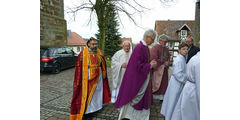 Festgottesdienst zum 50jahrigen Priesterjubiläum von Stadtpfarrer i.R. Geistlichen Rat Ulrich Trzeciok (Foto: Karl-Franz Thiede)